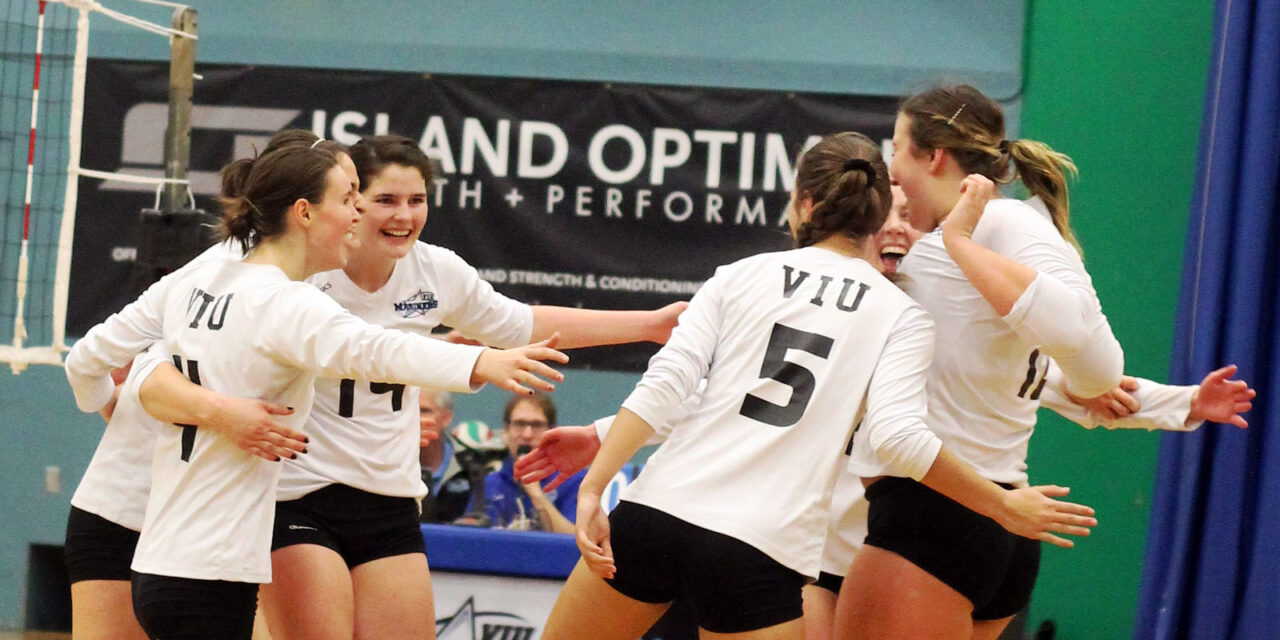 Women’s volleyball rallies for Provincial gold