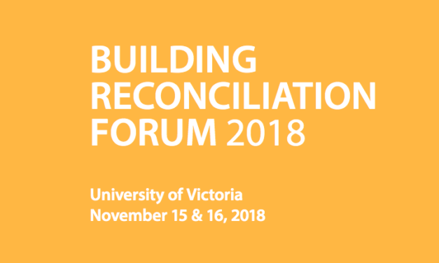 UVIC hosts Building Reconciliation Forum