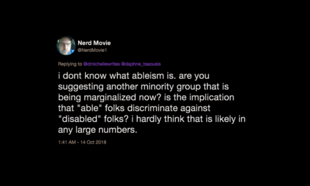Identifying ableism